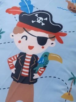 Cosy Wrap En Polyester Avec Oreiller Intégré HISSEZ OH ! Bleu / Multicolore - Vertbaudet -Magasin De Literie Pour Enfants cosy wrap en polyester avec oreiller integre hissez oh 1 2