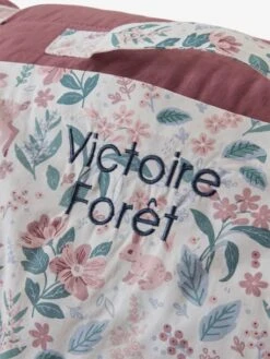 Couchage De Sieste Maternelle MINILI VICTORIA Personnalisable Prune - Vertbaudet -Magasin De Literie Pour Enfants couchage de sieste maternelle minili victoria personnalisable 3