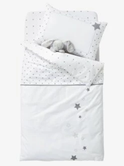 Drap-housse Bébé PLUIE D'ETOILES Blanc / étoiles - Vertbaudet 7 Drap-housse Bébé PLUIE D'ETOILES Blanc / étoiles - Vertbaudet -Magasin De Literie Pour Enfants drap housse bebe pluie detoiles 2