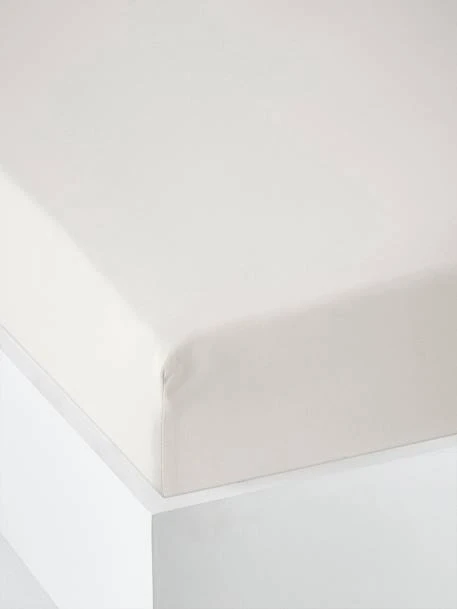 Drap-housse Bébé Uni Oeko-Tex® Lichen - Vertbaudet 3 Drap-housse Bébé Uni Oeko-Tex® Lichen - Vertbaudet – Image 3