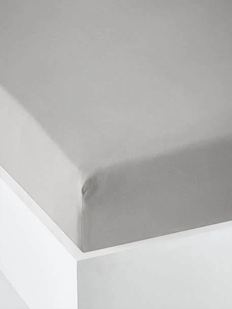 Drap-housse Bébé Uni Oeko-Tex® Lichen - Vertbaudet 5 Drap-housse Bébé Uni Oeko-Tex® Lichen - Vertbaudet – Image 5