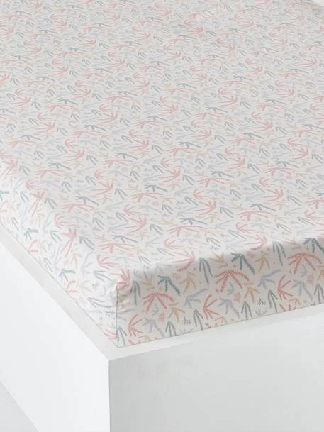 Drap-housse Enfant OCÉANE écru / Multicolore - Vertbaudet 1 Drap-housse Enfant OCÉANE écru / Multicolore - Vertbaudet