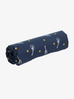Drap-housse Enfant ROCK STAR Marine Foncé - Vertbaudet -Magasin De Literie Pour Enfants drap housse enfant rock star 2