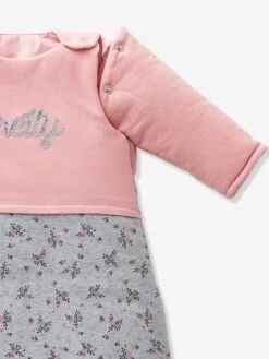 Gigoteuse Manches Amovibles PRETTY BABY Rose / Multicolore - Vertbaudet -Magasin De Literie Pour Enfants gigoteuse manches amovibles pretty baby 2