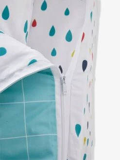 Parure Caradou "facile à Border" Avec Couette PIN PON PIN Bleu - Vertbaudet -Magasin De Literie Pour Enfants parure caradou facile a border avec couette pin pon pin 2