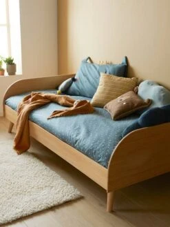 Parure Housse De Couette + Taie D'oreiller BIO* DRAGON Vert / écru - Vertbaudet -Magasin De Literie Pour Enfants parure housse de couette taie doreiller bio dragon 4