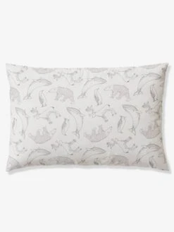 Parure Housse De Couette + Taie D'oreiller Enfant En Coton Bio* Ô MA BANQUISE Marine / écru - Vertbaudet -Magasin De Literie Pour Enfants parure housse de couette taie doreiller enfant en coton bio o ma banquise 3