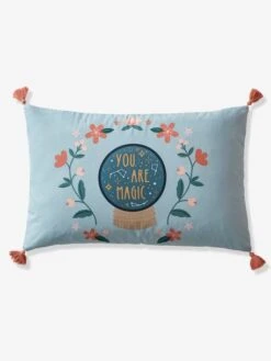 Parure Housse De Couette + Taie D'oreiller Enfant GIPSY ROULOTTE Bleu - Vertbaudet -Magasin De Literie Pour Enfants parure housse de couette taie doreiller enfant gipsy roulotte 3