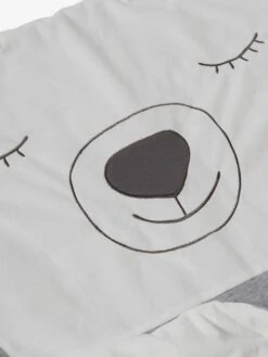 Sac De Couchage OURS Gris Clair - Vertbaudet -Magasin De Literie Pour Enfants sac de couchage ours 2