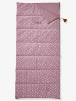 Sac De Couchage Personnalisable Marguerites Violet - Vertbaudet -Magasin De Literie Pour Enfants sac de couchage personnalisable marguerites 2