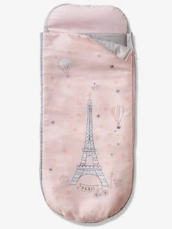 Magasin De Literie Pour Enfants 20 Sac De Couchage Readybed® Avec Matelas Intégré PARIS FEERIE Rose - Vertbaudet