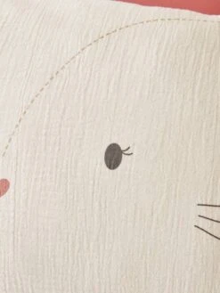 Taie D'oreiller Bébé En Gaze De Coton GRENIER écru - Vertbaudet -Magasin De Literie Pour Enfants taie doreiller bebe en gaze de coton grenier 2