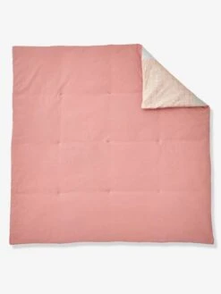 Tapis De Sol Patchwork GIRLY VICHY Rose / Multicolore - Vertbaudet -Magasin De Literie Pour Enfants tapis de sol patchwork girly vichy 4