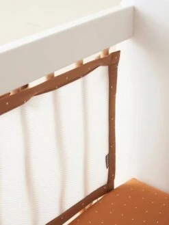 Tour De Lit Respirant Petit Nomade écru / Camel - Vertbaudet -Magasin De Literie Pour Enfants tour de lit respirant petit nomade 3