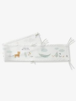 Tour De Lit Respirant WILDLIFE écru / Multicolore - Vertbaudet -Magasin De Literie Pour Enfants tour de lit respirant wildlife 2
